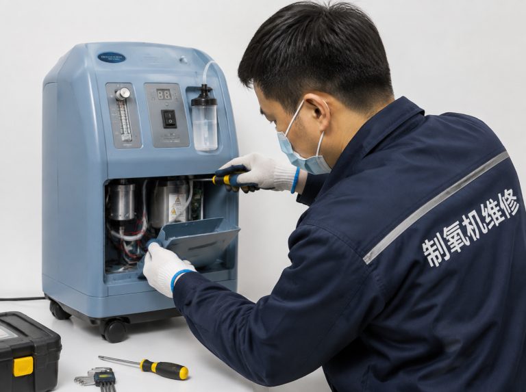焦作飞利浦伟康制氧机低氧浓度报警维修